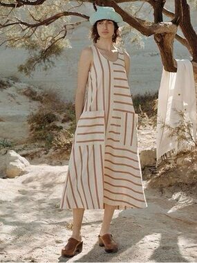 Toast UK Striped Dress